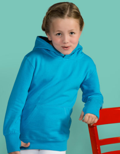 A_Sweatshirts med tryck KIDS CONSTRAST HOODIE